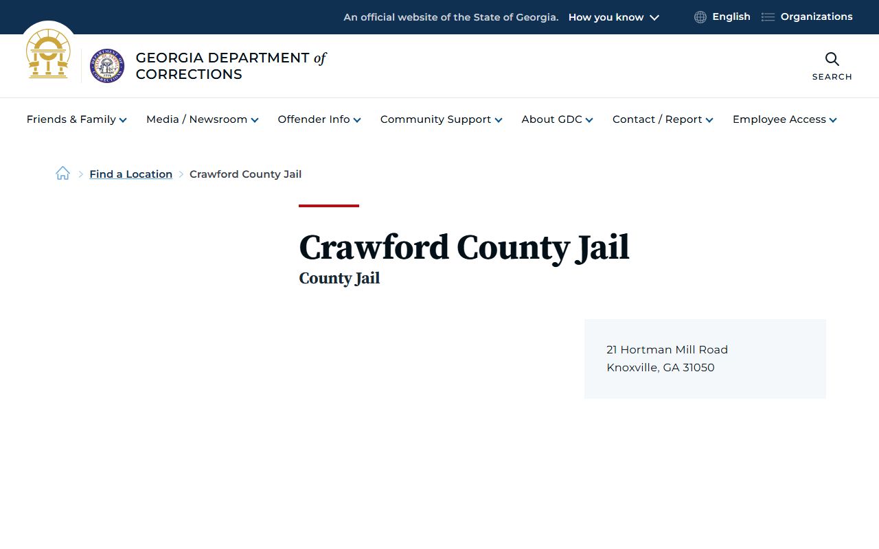 Crawford County arrest records and court charges Crawford County Jail listing