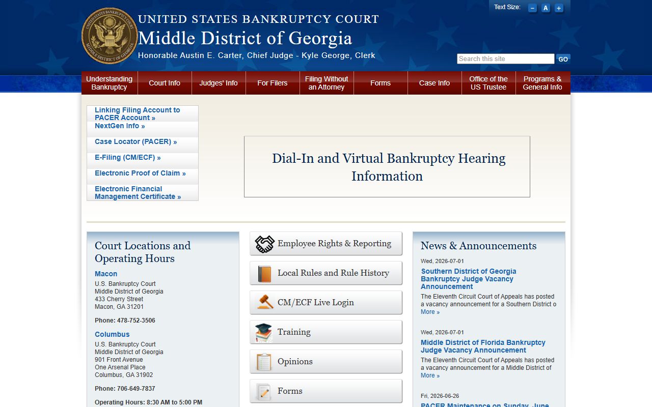 Bankruptcy court reference for Crawford County Superior Court distinction