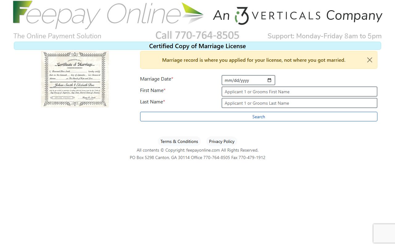 Crawford County marriage records certified copy portal