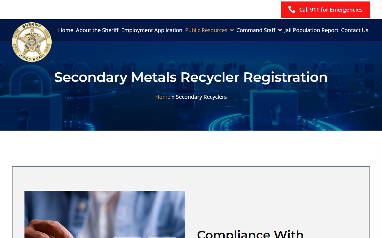 Crawford County warrant records sheriff secondary recyclers page